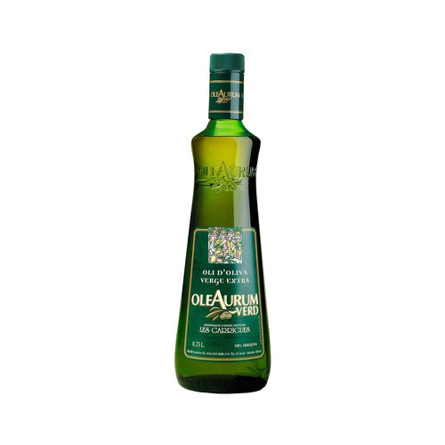 Aceite Oleaurum VERD, DOP Les Garrigues 6 botellas de 750 ml
