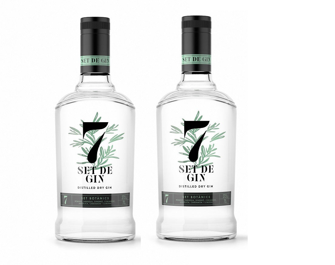 2 botellas de Ginebra - 7 de Gin