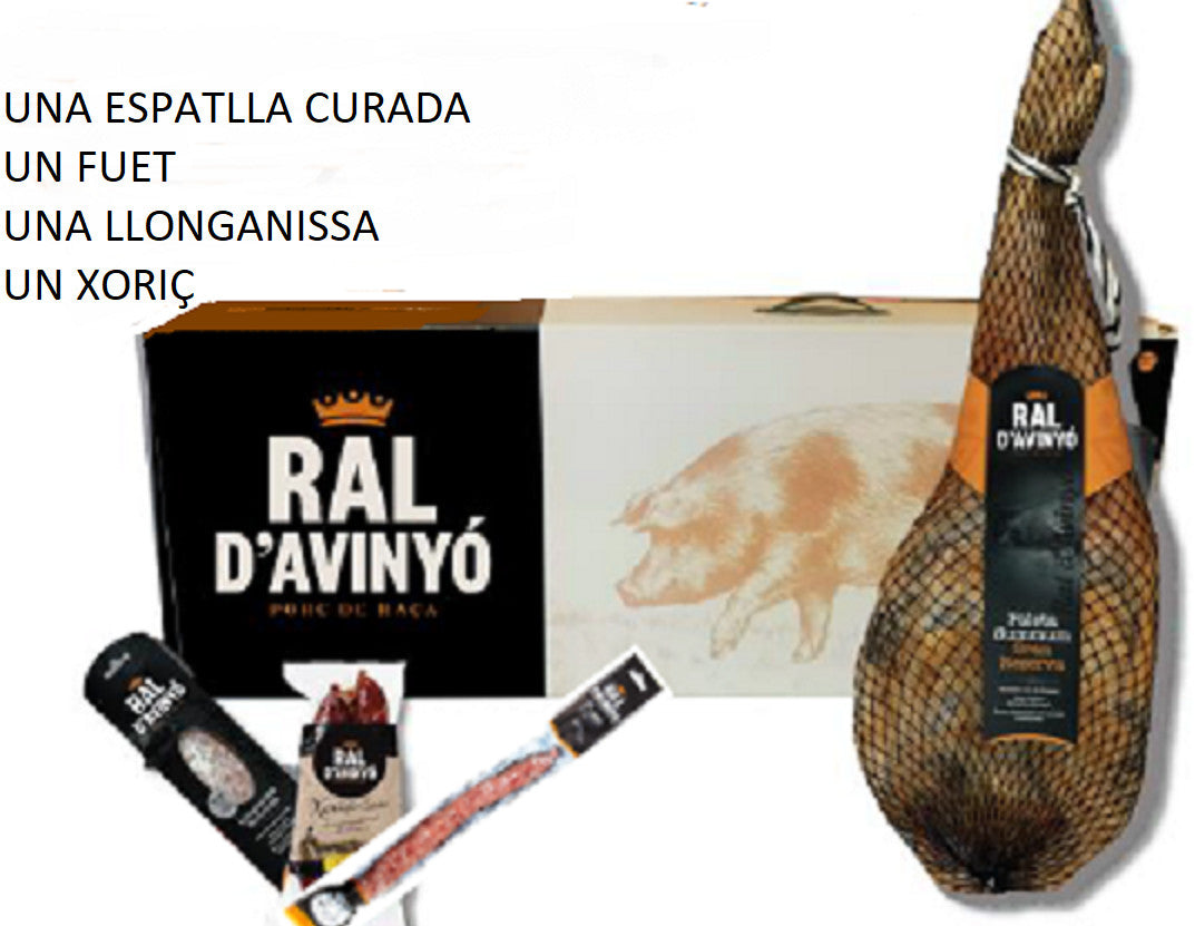 Lote jamón y embutidos - La Ral d'avinyo