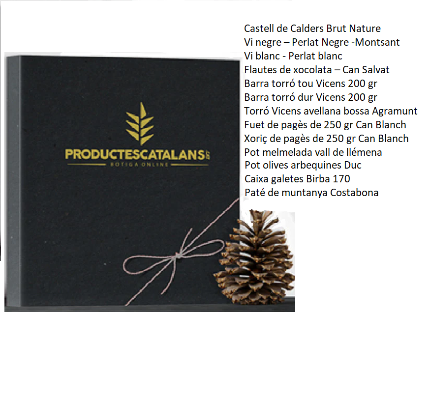 Lote navidad de 74,66 € + IVA 85 €