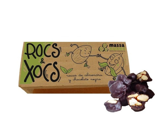 2 caixes de rocs d'amettla i xocolata - 2 x 125g - Massaxuxes