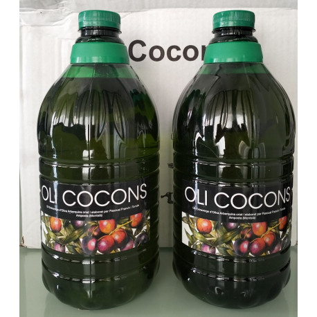 2 x 2L -Aceite de oliva virgen extra CoCons - Montsià - 2 garrafa 2L