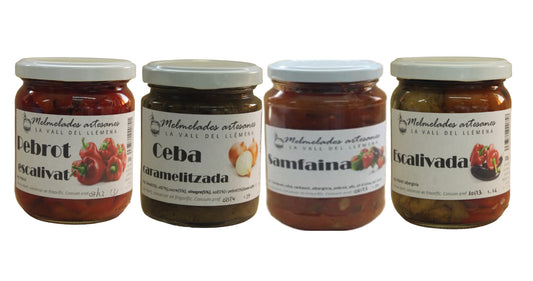 6 potes de conserva a escoger - - 6x320 gr - La Vall de Llémena