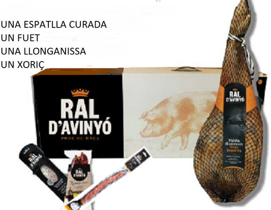 Lote jamón y embutidos - La Ral d'avinyo
