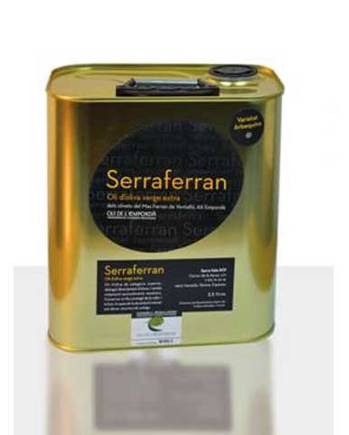 Serraferran - Oli Empordà - Oliva verge extra - 3x2,5L