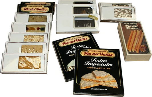 4 barras turrones a escoger - 4x300 gr - Cal Jijonero