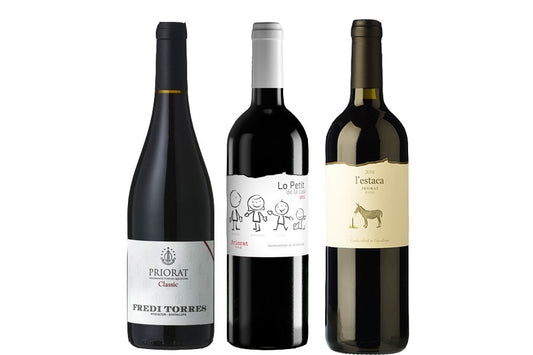 Caja de 3 botellas de vino tinto - DO Priorat