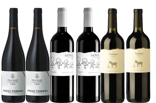 Caja de 6 botellas de vino tinto - DO Priorat