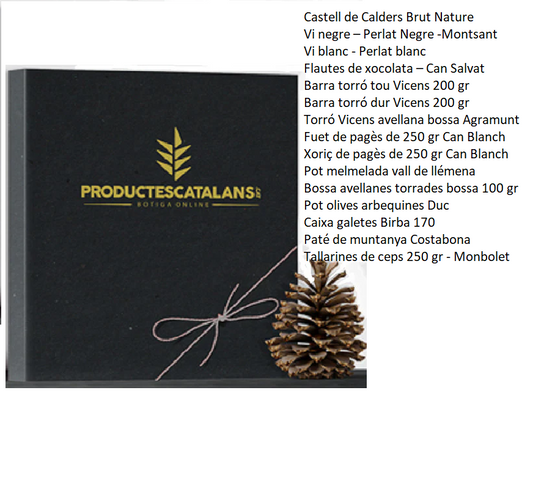 Lote navidad de 75 € +iva 85,86 €